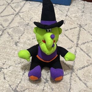 Green and Black Witch Plush Toy